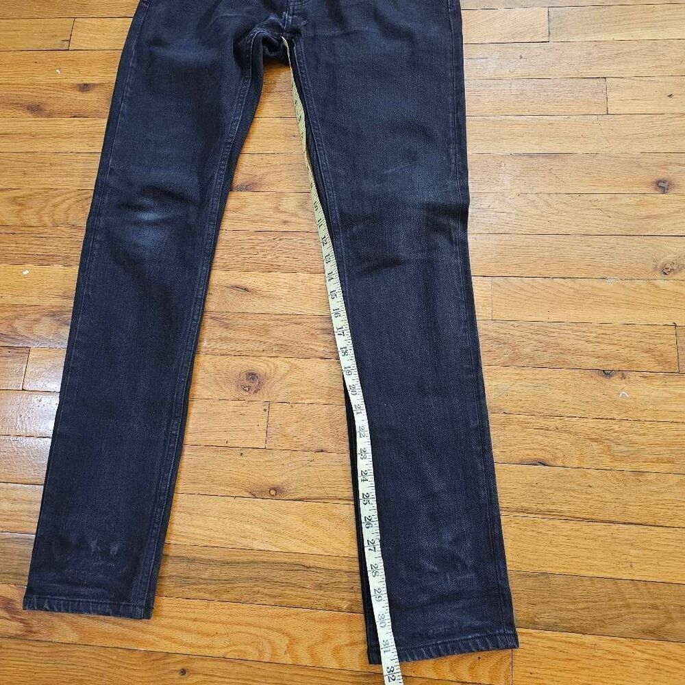Han Kjobenhavn Mens Selvage Denim Jeans Black 30x31 - Picture 12 of 12